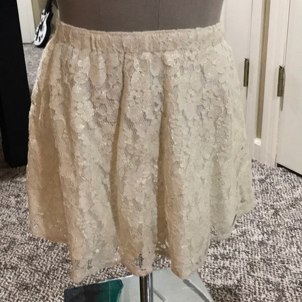 Abercrombie and Fitch lace skirt